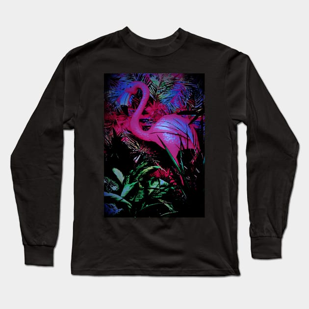 FLAMINGO,,House of Harlequin Long Sleeve T-Shirt by jacquline8689